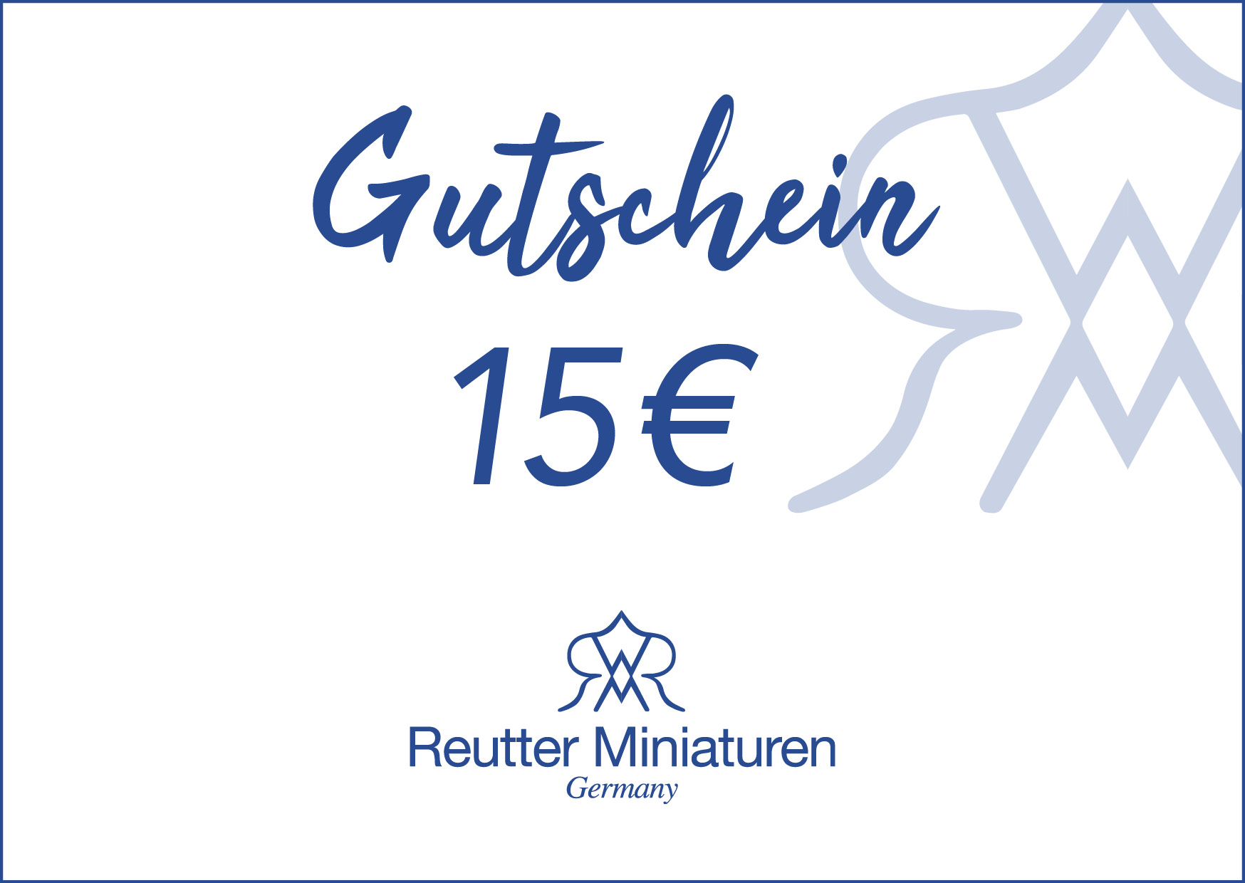 Gutschein 15 €