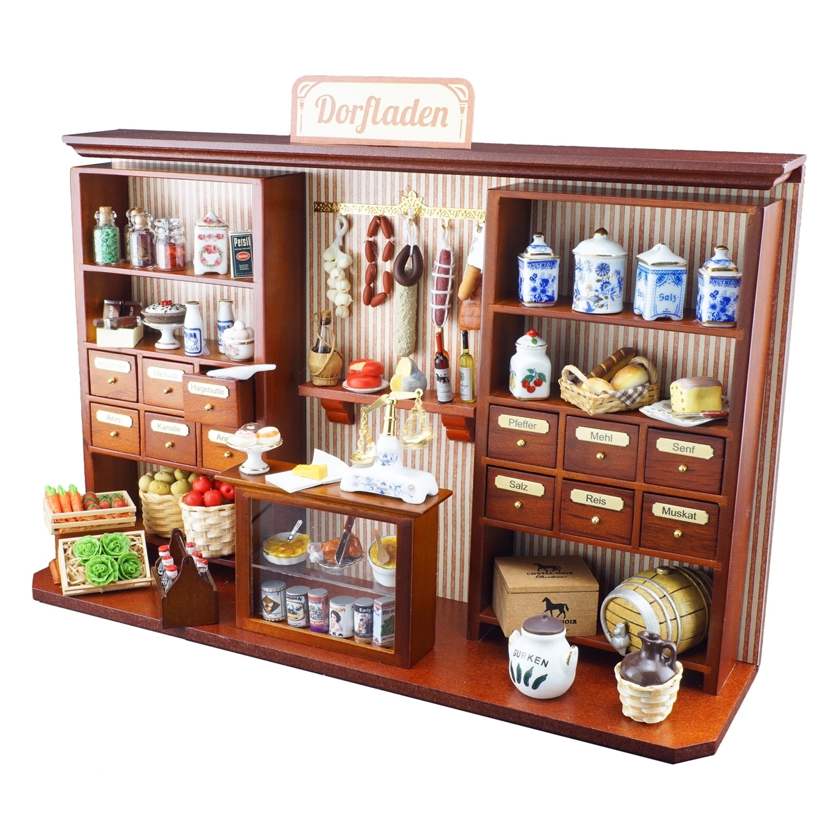 Miniaturdisplay - Dorfladen