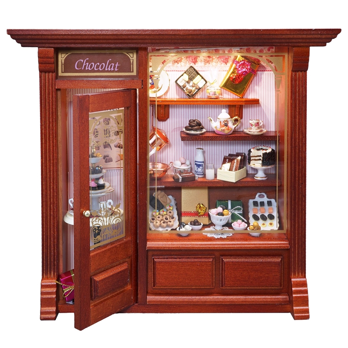 Chocolatier mit Beleuchtung