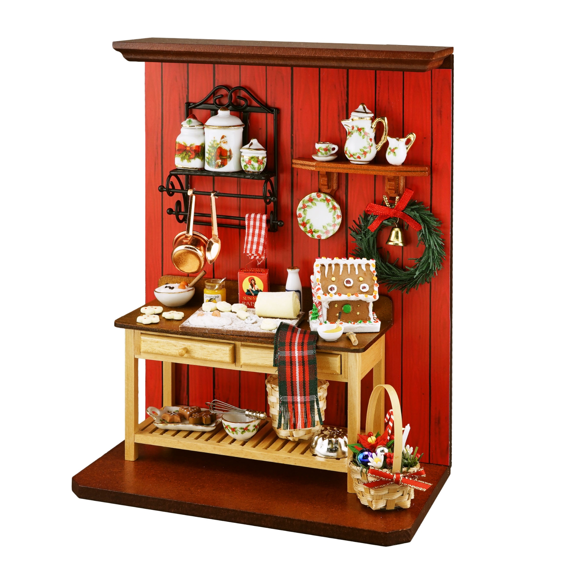 Wanddisplay Weihnachtsbäckerei