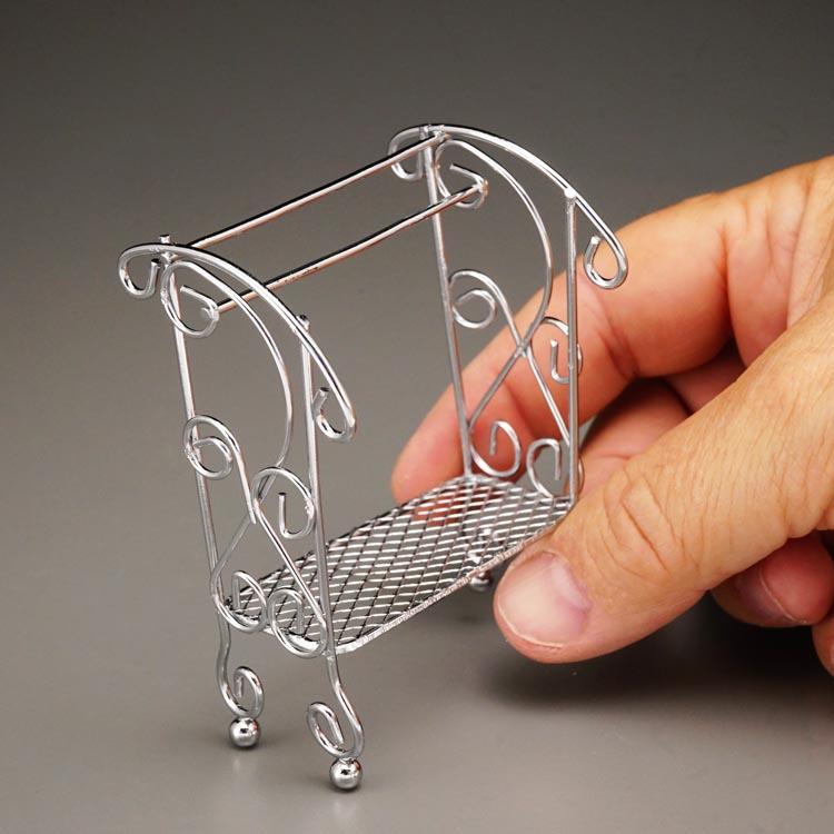 Handtuchständer Silber