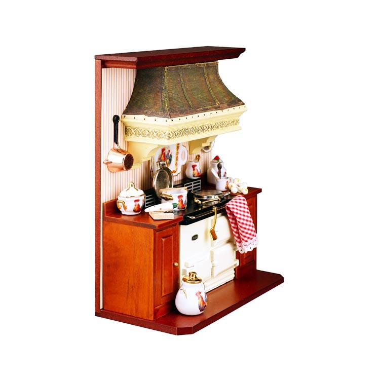 Wanddisplay AGA-Ofen