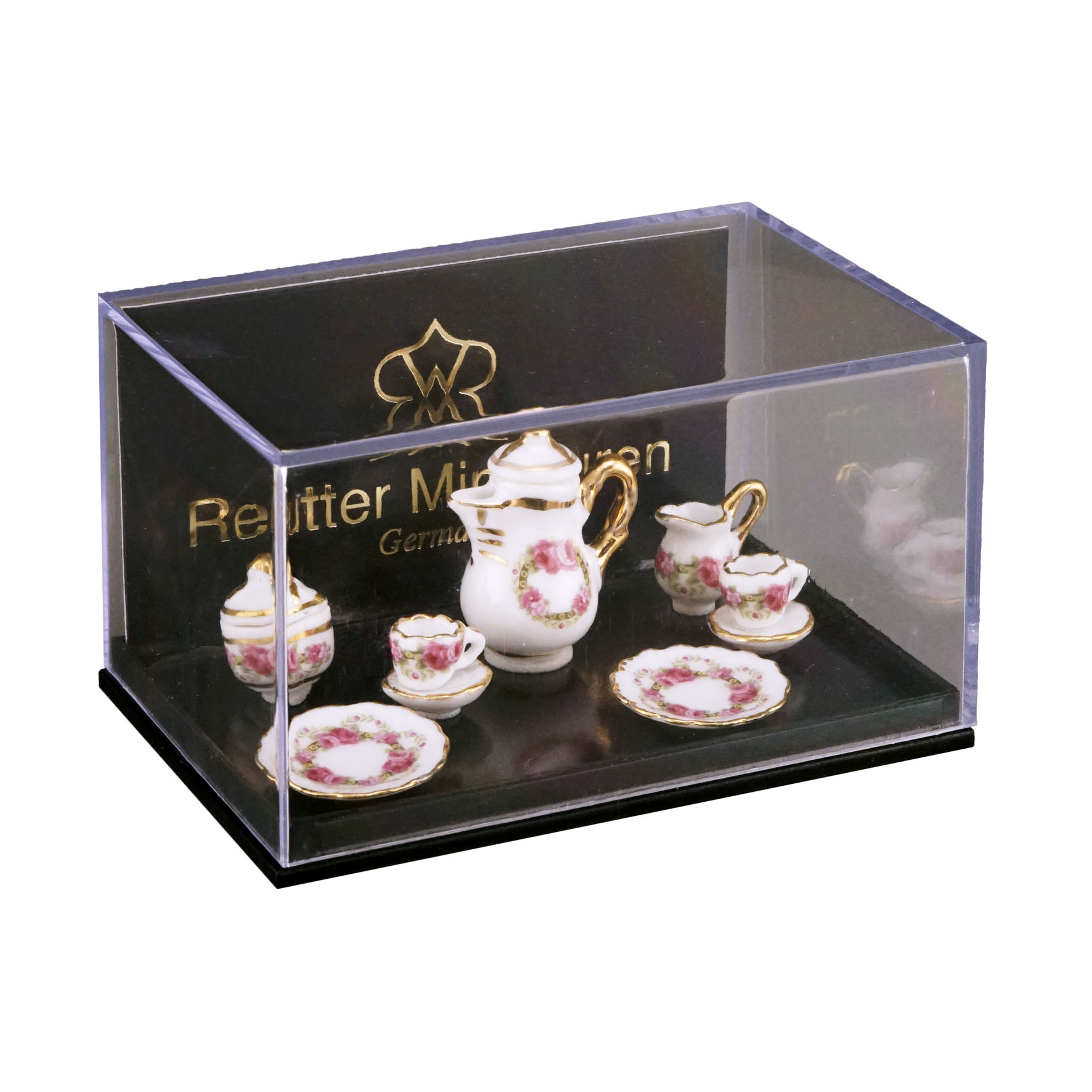 Kaffeeservice 2 Personen - Dekor "Rosenband"