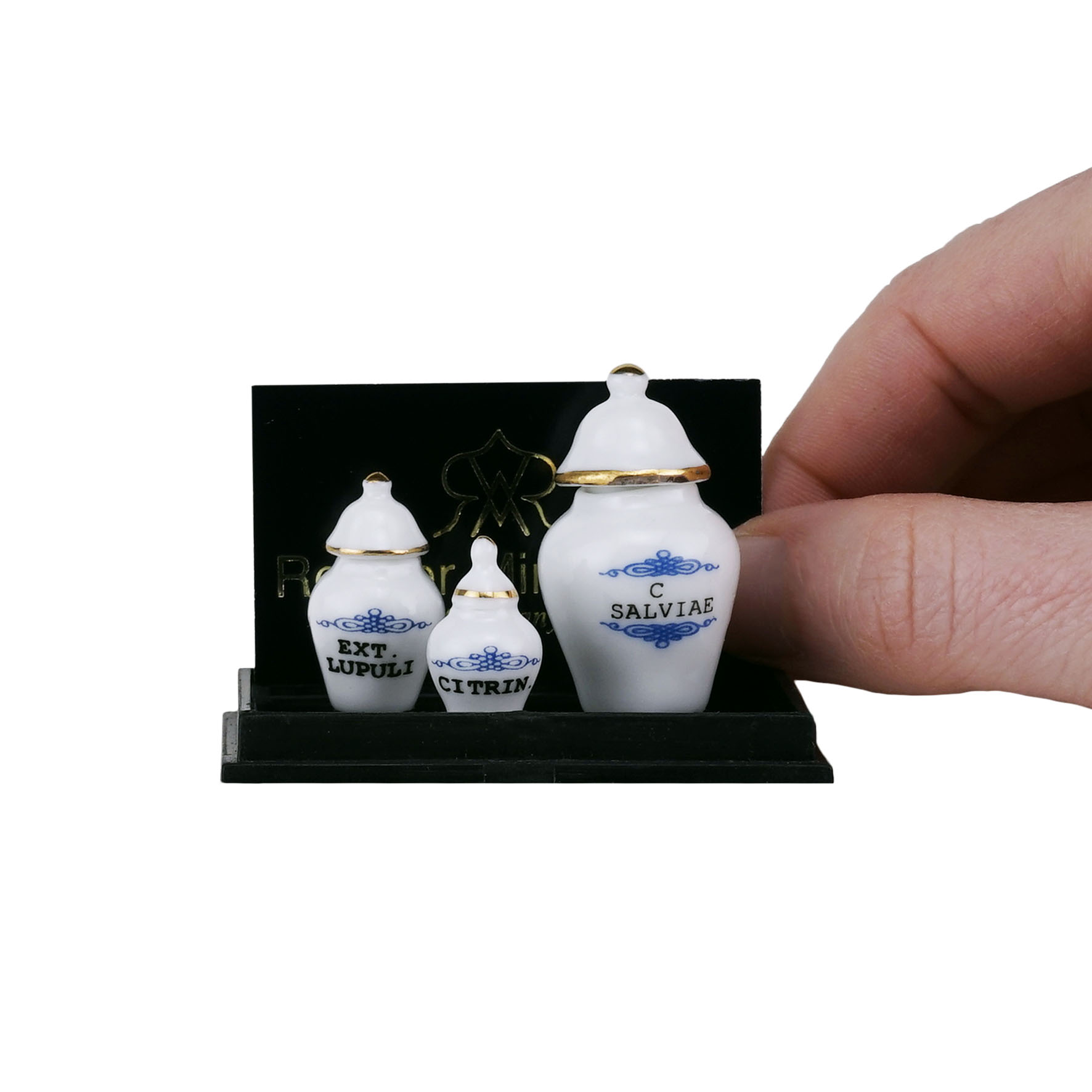 3 Apotheker Dosen mit Deckel in verschiedene Größen