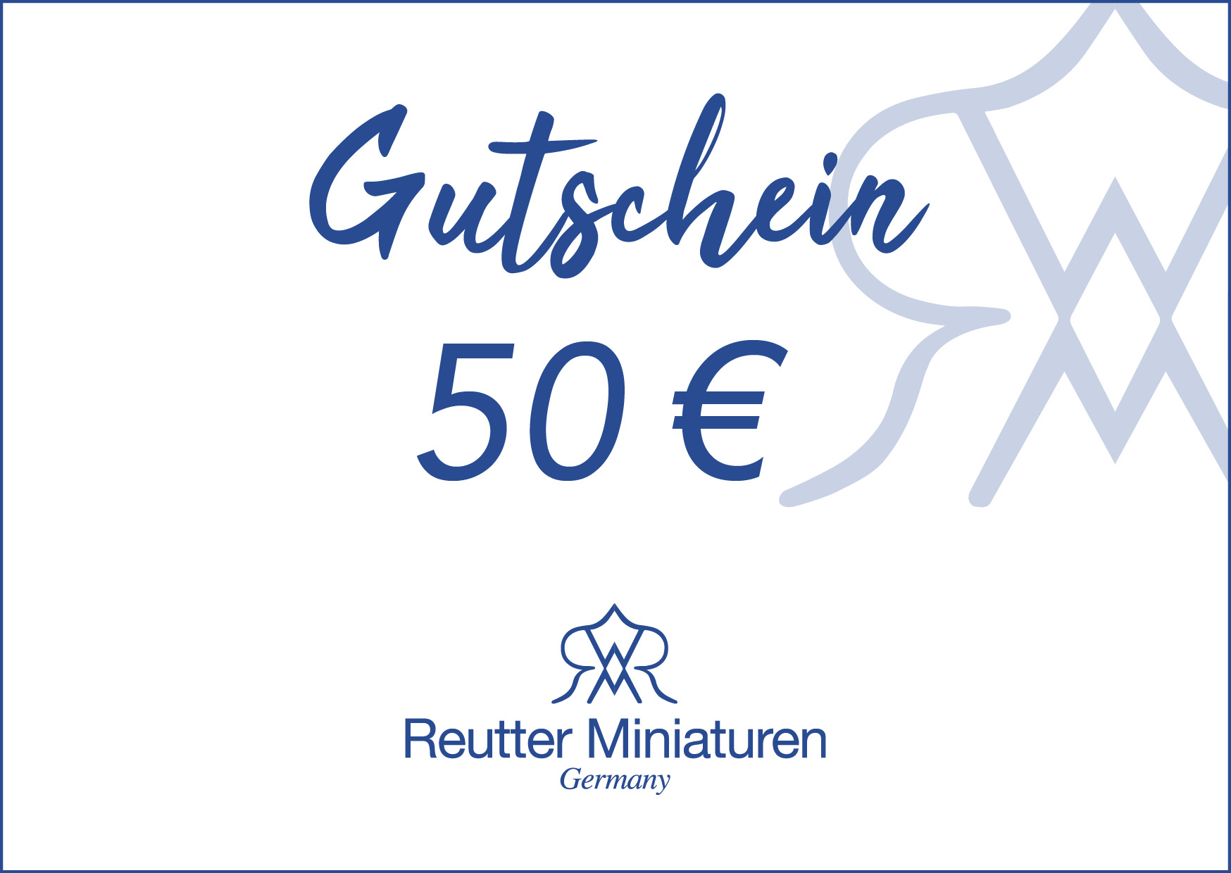 Gutschein 50 €