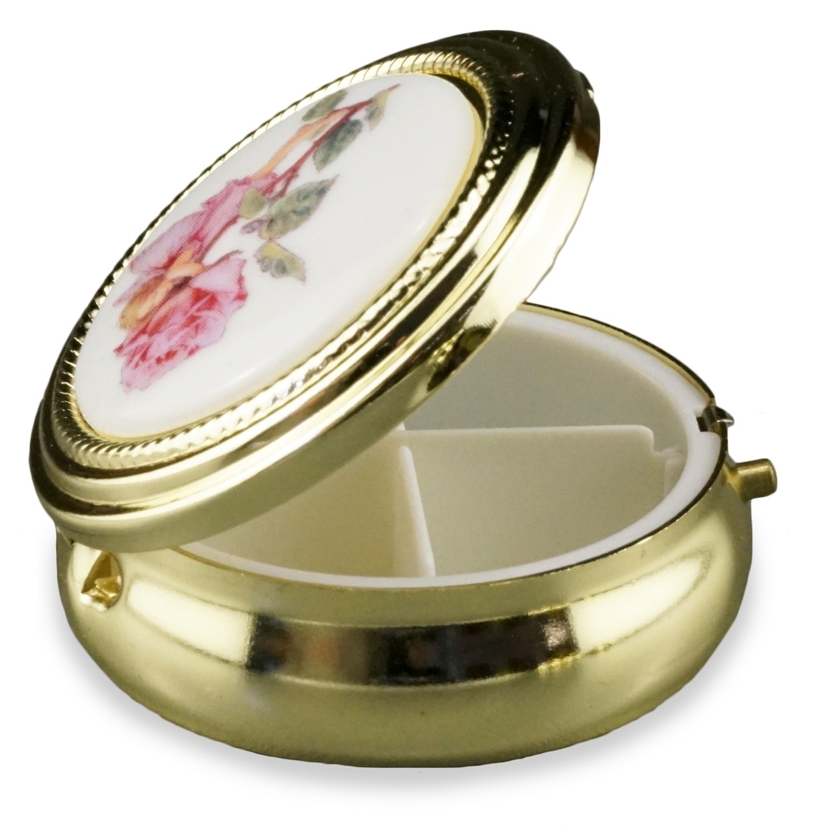 Pillendose groß "Elfe Rose"