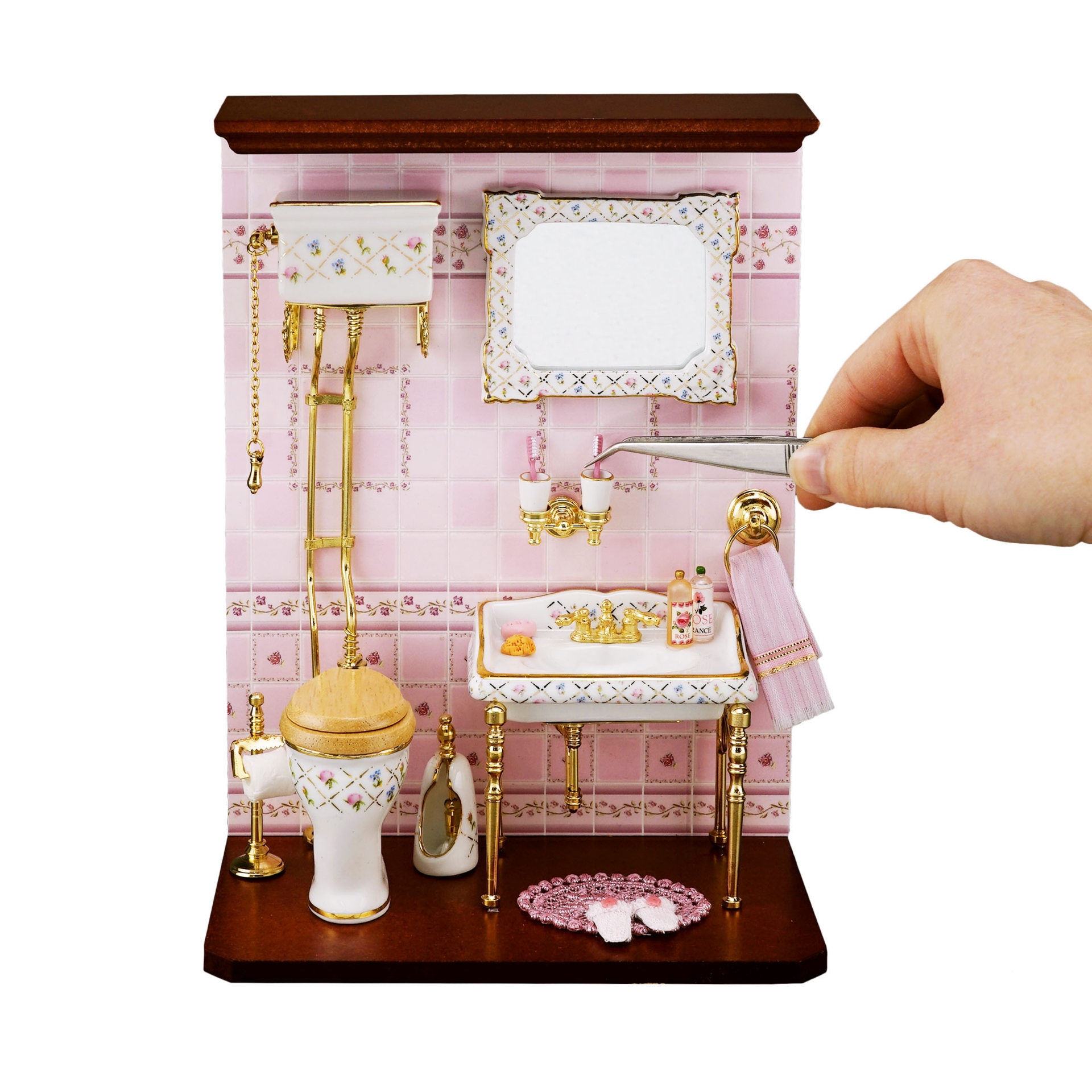 Wanddisplay Badezimmer