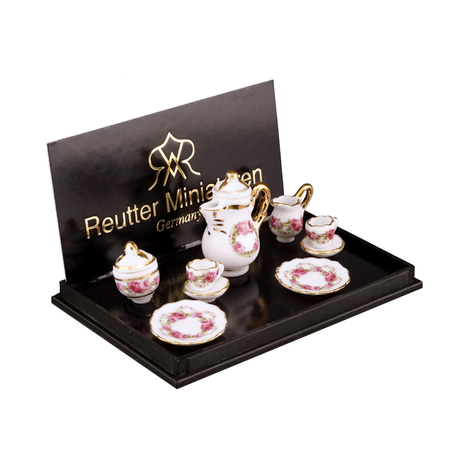 Kaffeeservice 2 Personen - Dekor "Rosenband"