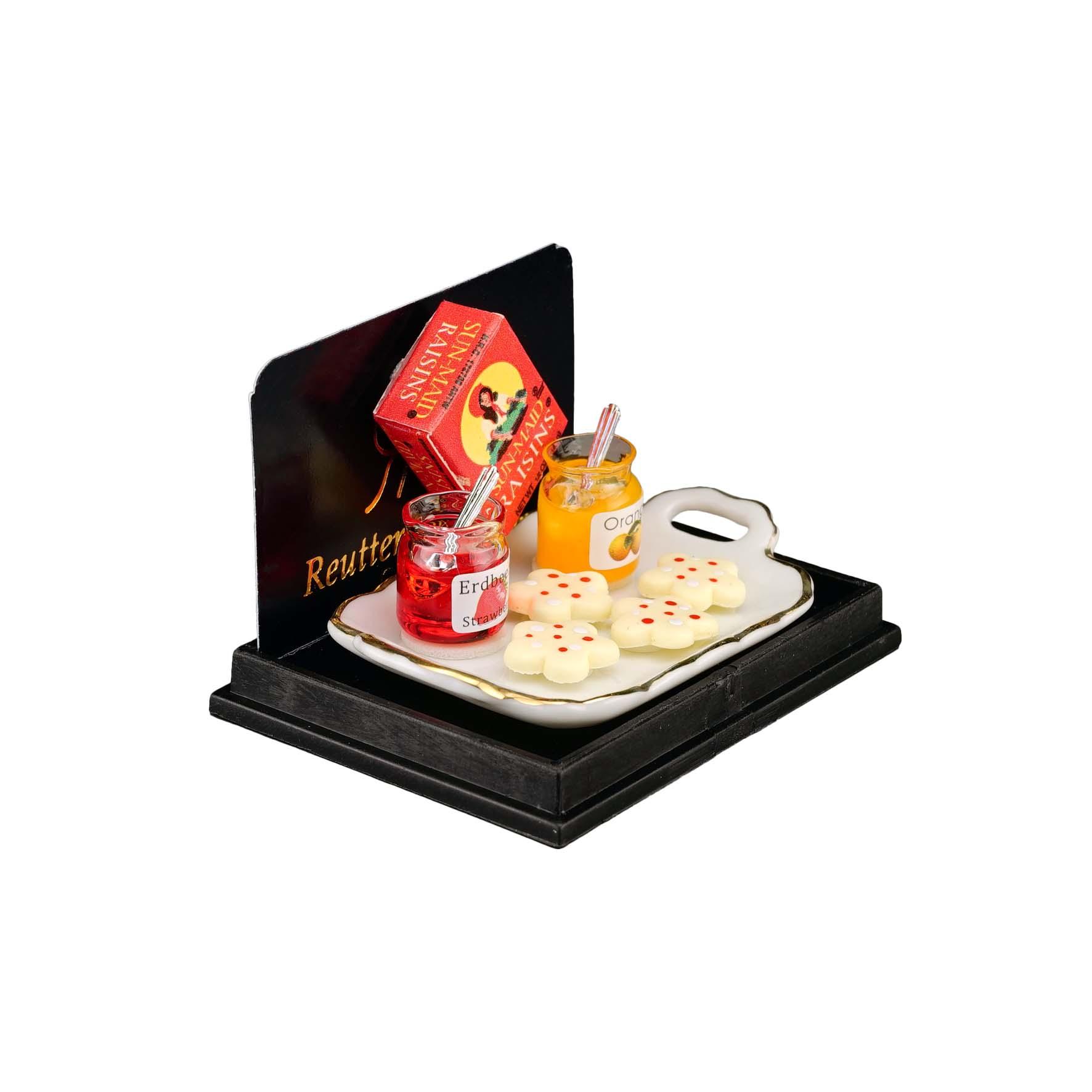 Ausstecherle und Weihnachtsplätzchen mit Marmelade