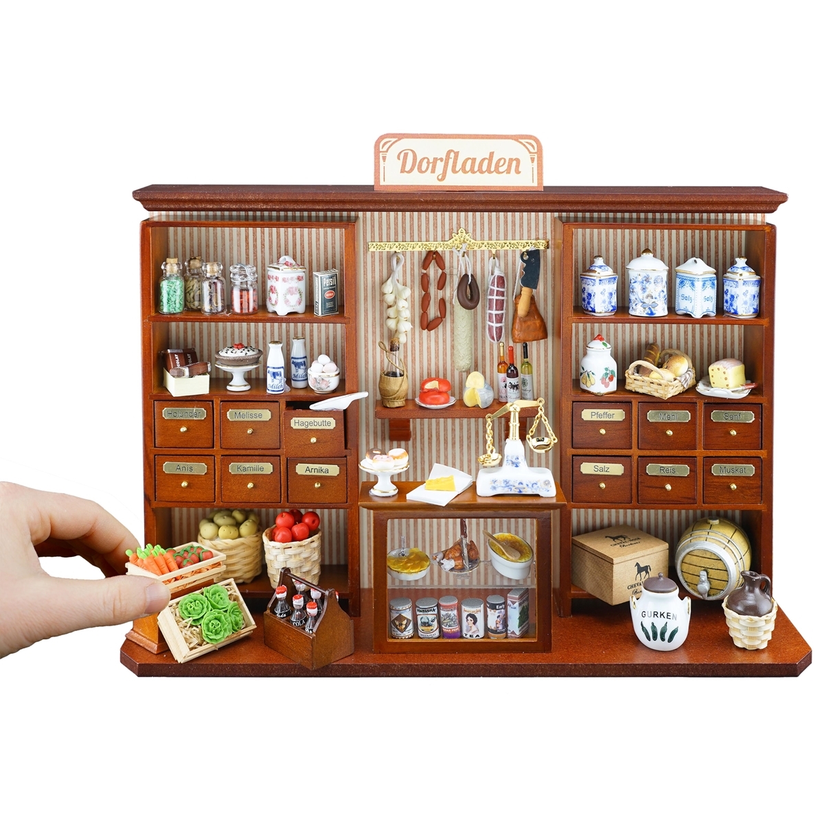 Miniaturdisplay - Dorfladen