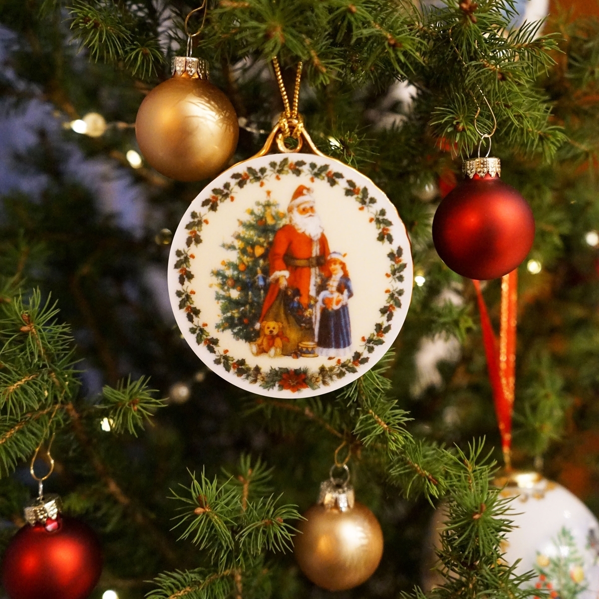 Ornament "Weihnachtsmann"