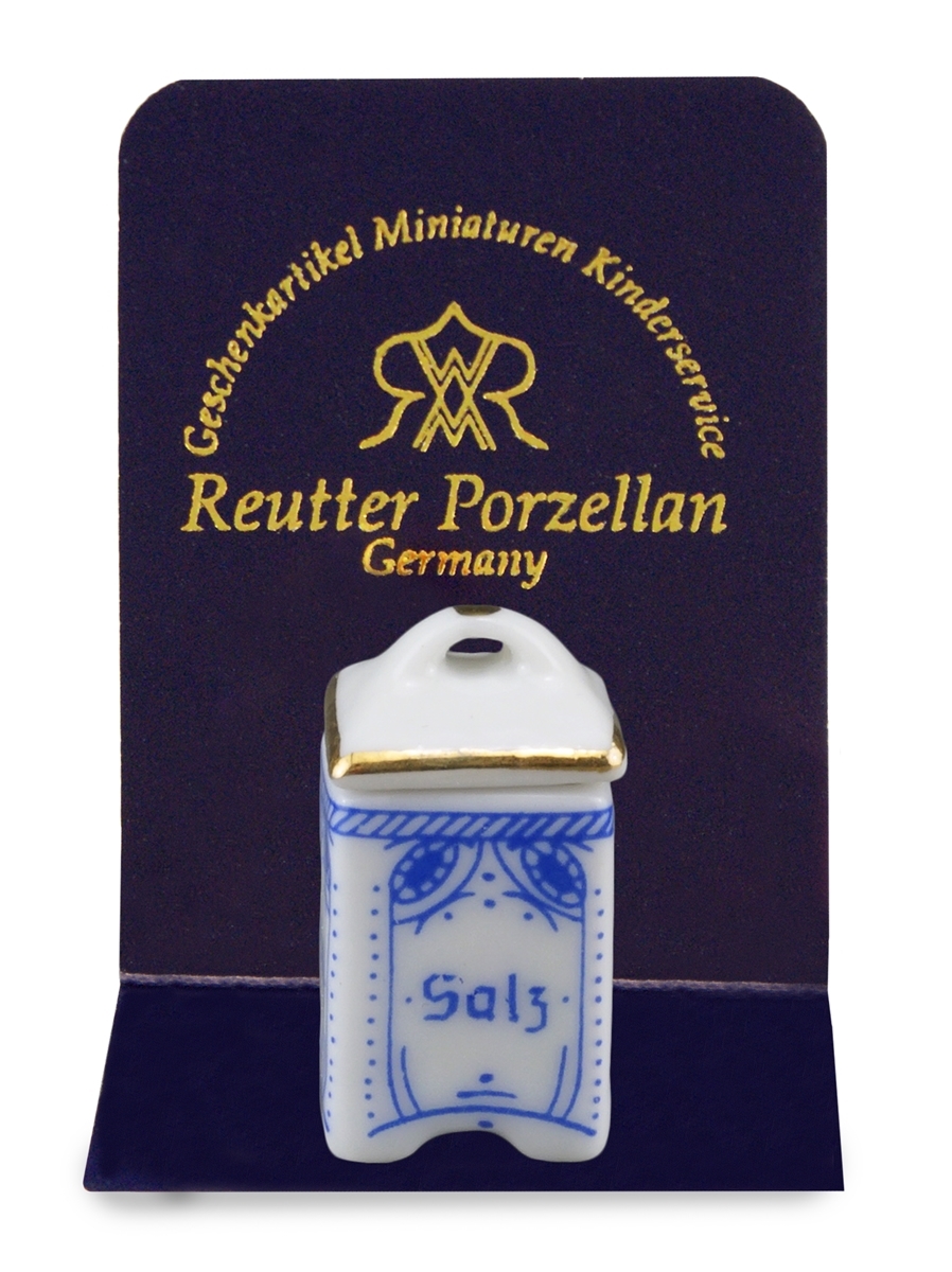 Einzelminiatur Küchendose Salz