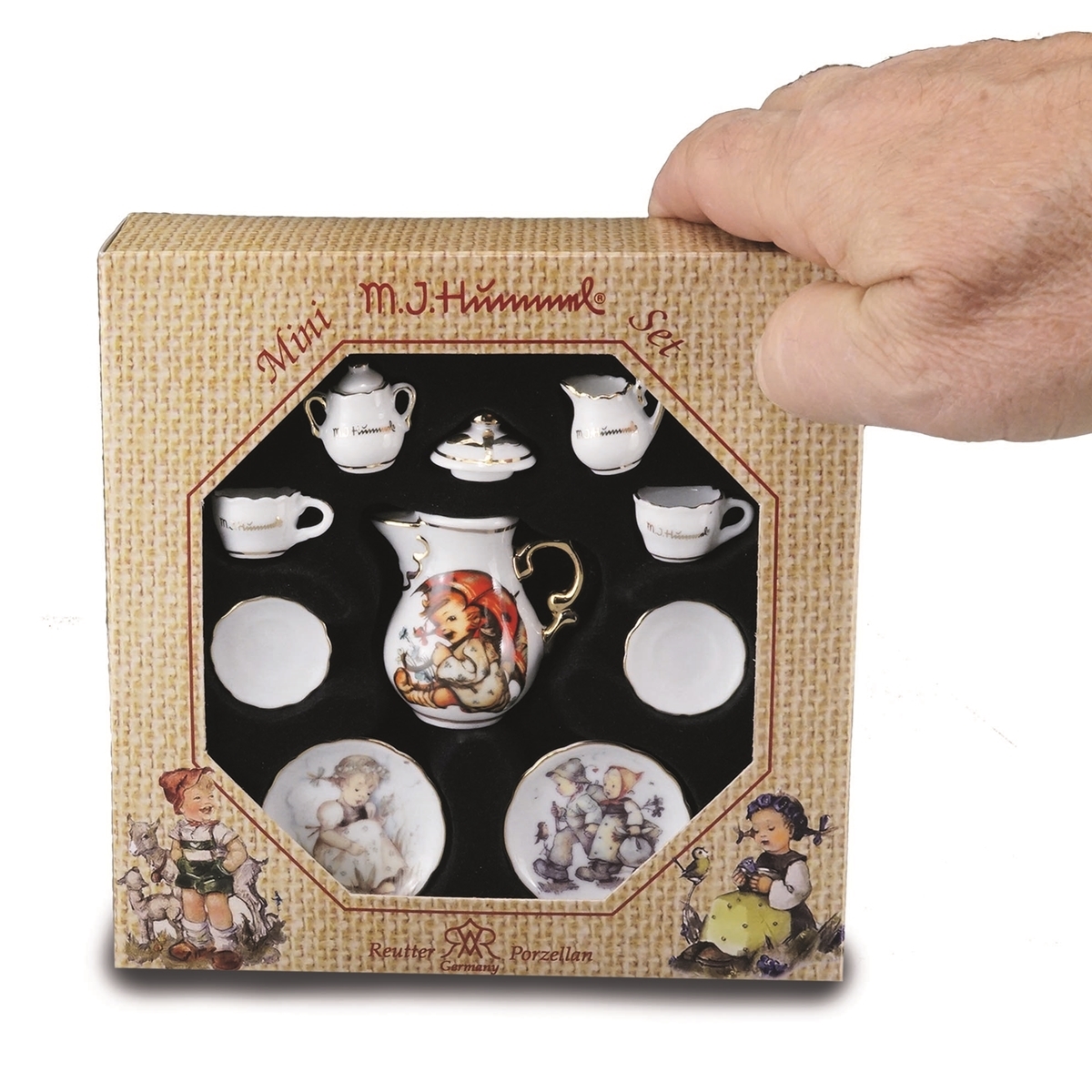 Miniservice "Hummel Orignalkunst" - Größe 1:6