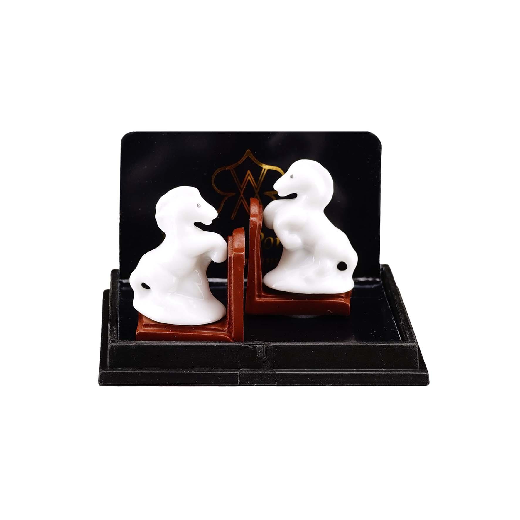 2 Buchstützen mit Pferdefiguren