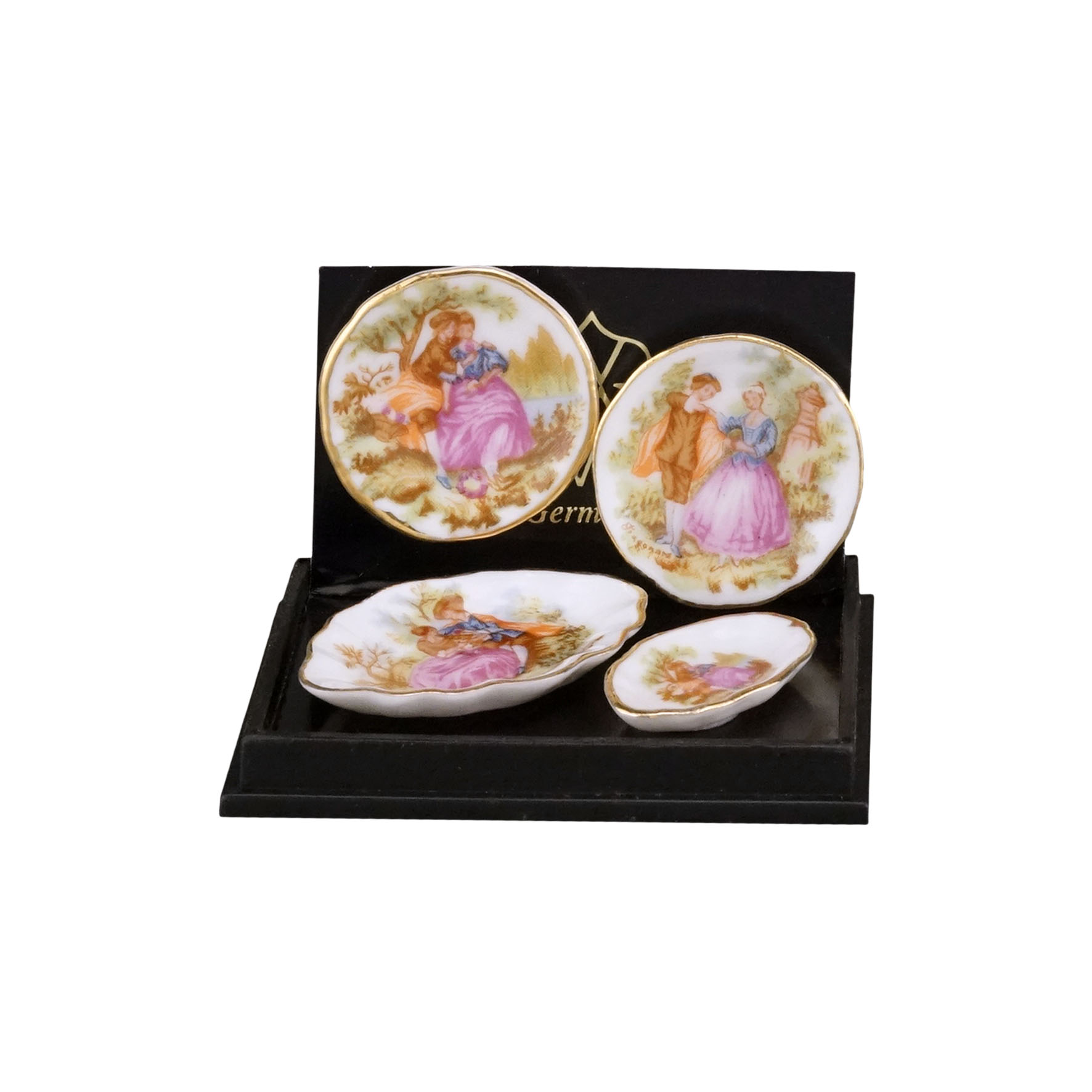 2 Speisegedecke - Dekor "Barock"