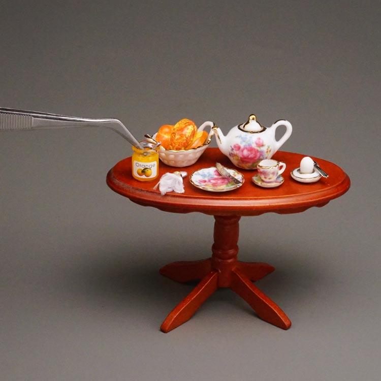Geschenktisch Frühstück