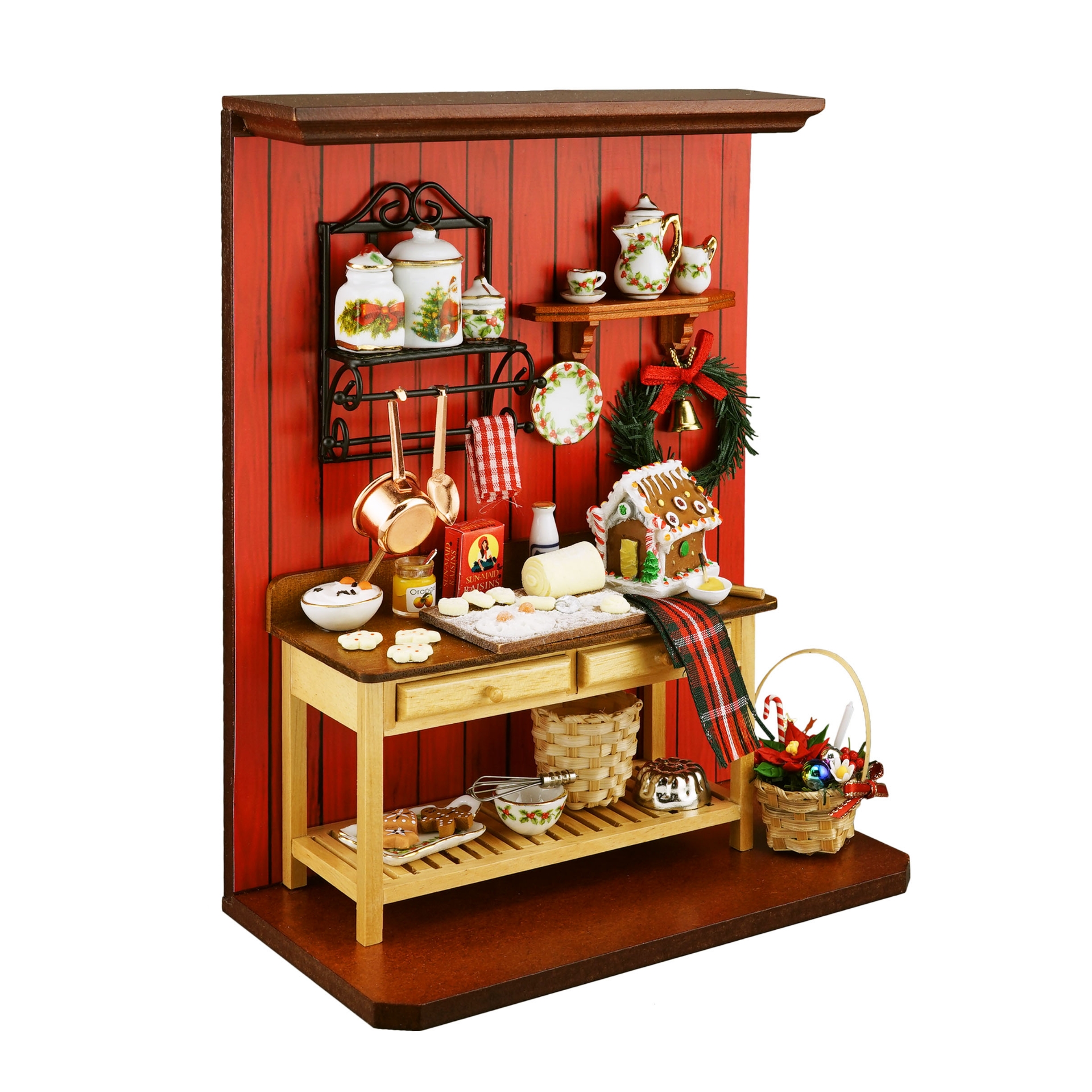 Wanddisplay Weihnachtsbäckerei