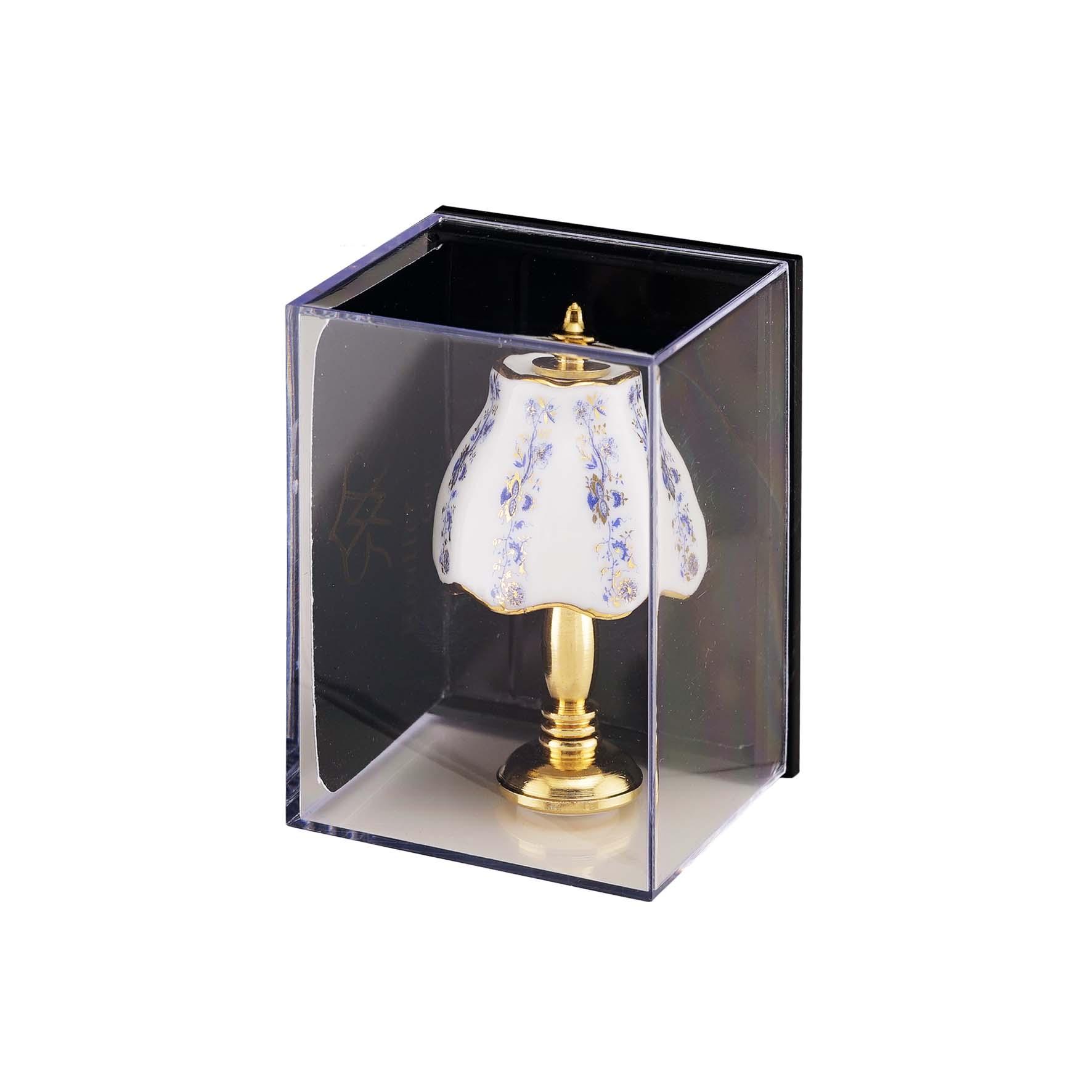 Tischlampe  - Dekor Goldzwiebel