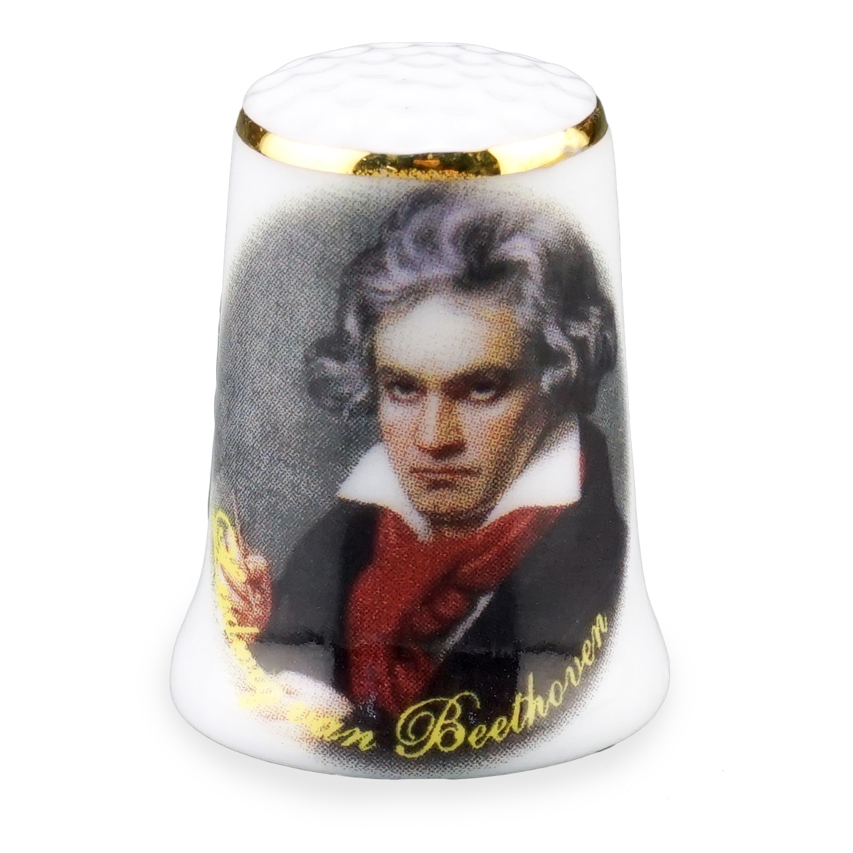 Fingerhut Porzellan "Ludwig van Beethoven"