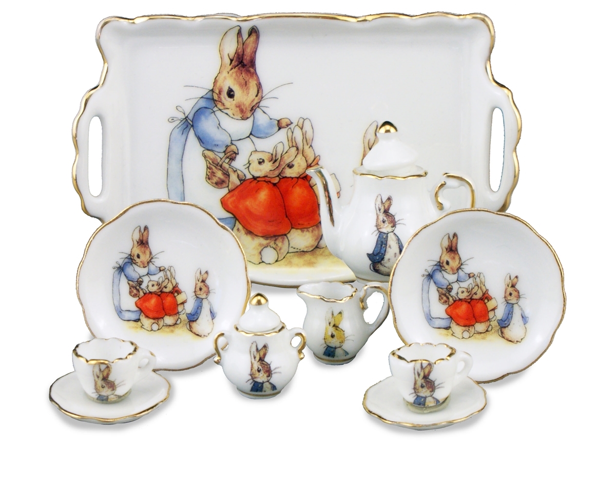 Sammlerservice "Peter Hase Classic" - Größe 1:10