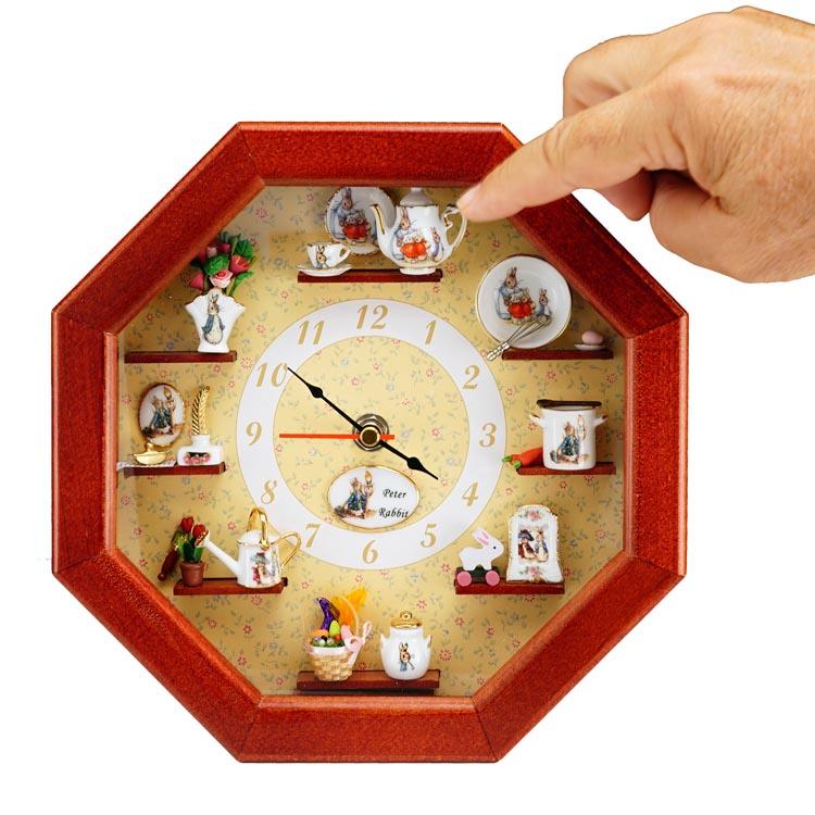 Wanduhr "Peter Hase"