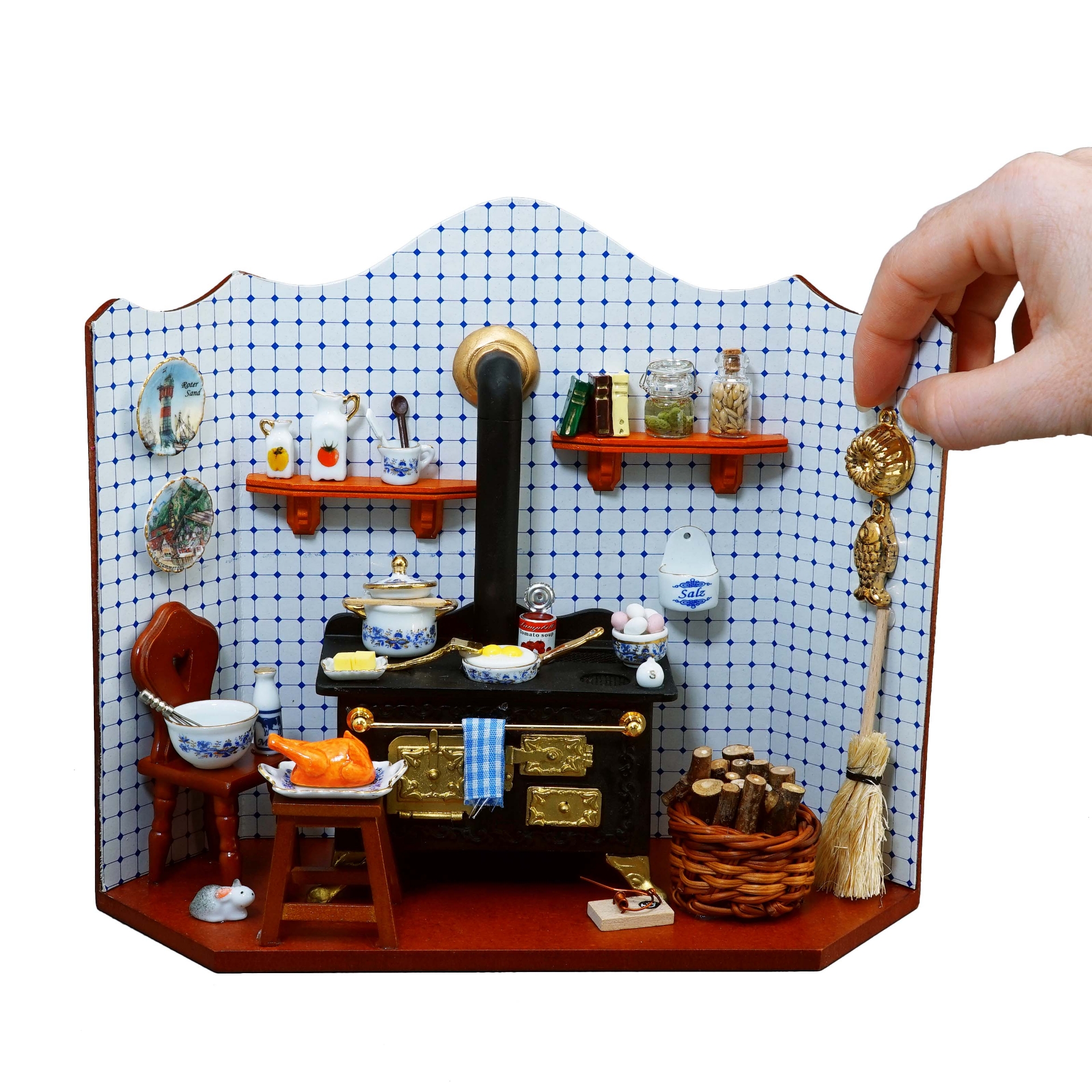 Panorama-Wandbild - Küche "Zwiebel"