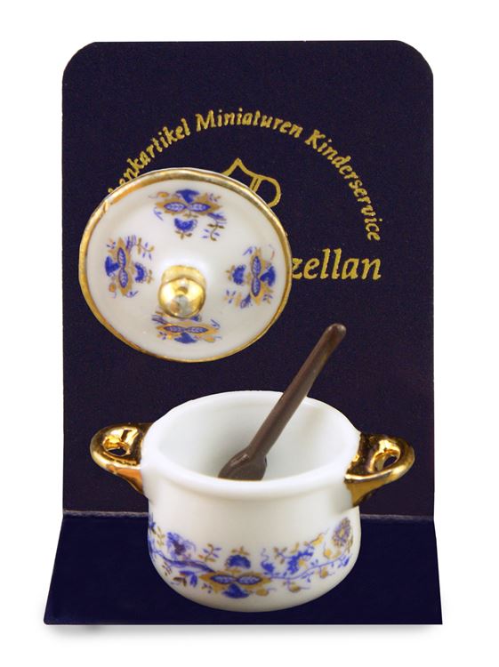 Kochtopf - Dekor Goldzwiebel