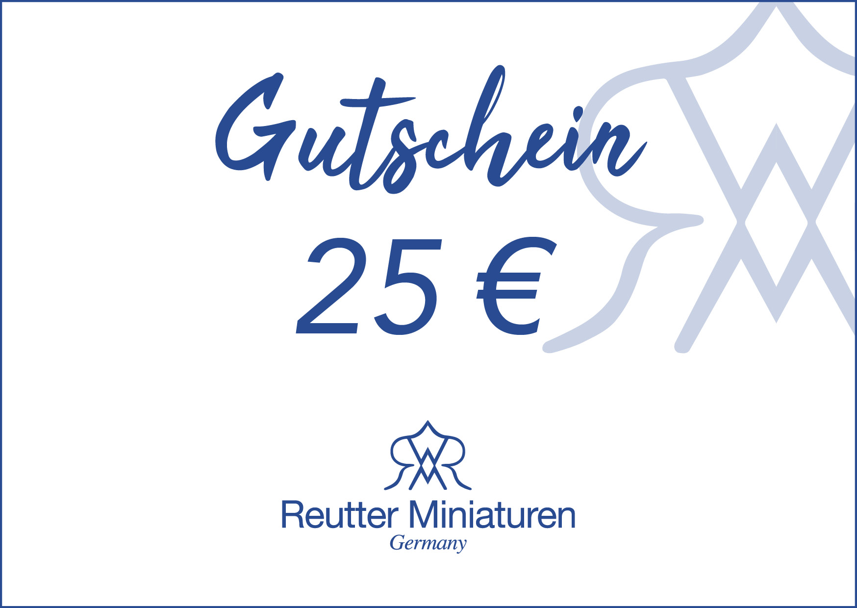 Gutschein 25 €
