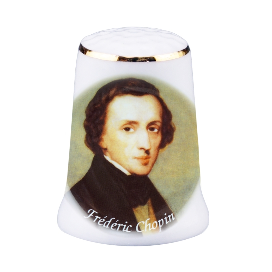 Fingerhut Porzellan "Frédéric Chopin"