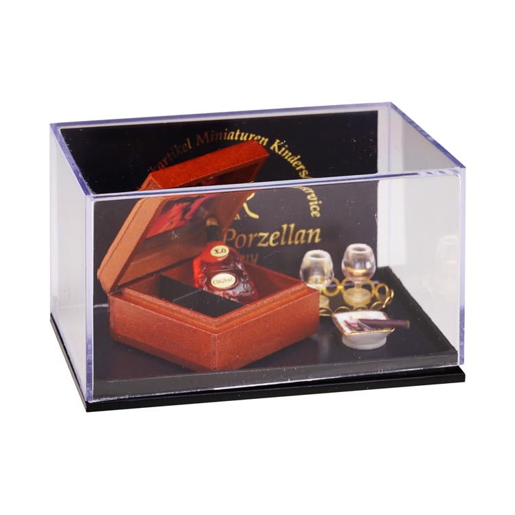XO Cognac Set mit Zigarren und Gläßern