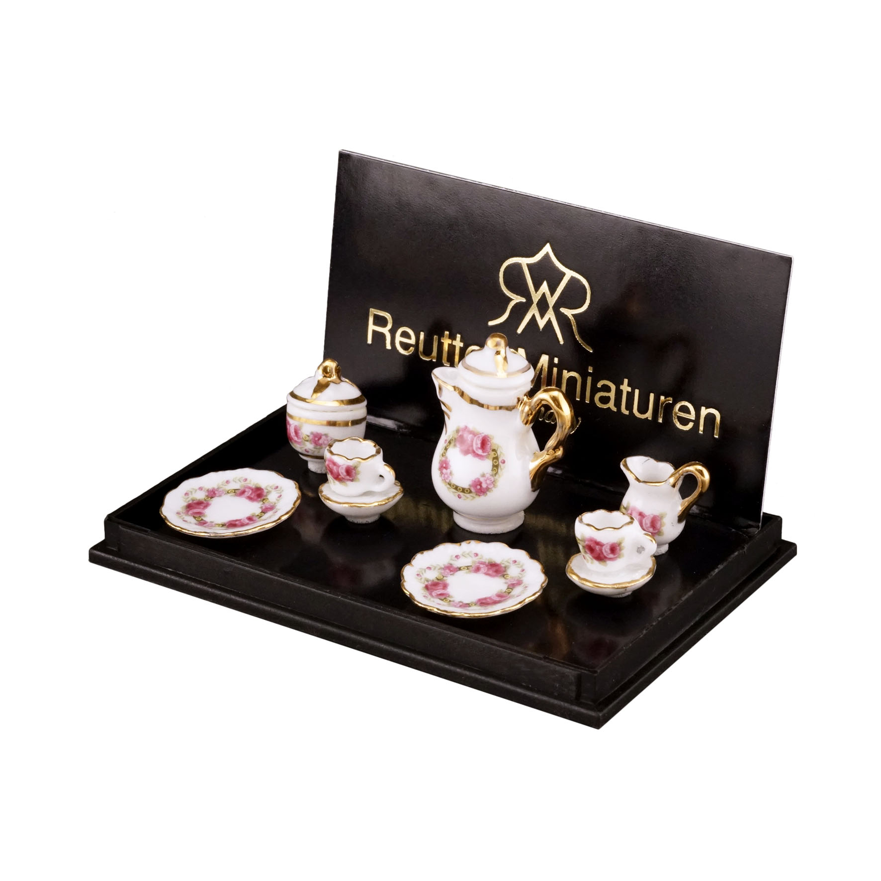 Kaffeeservice 2 Personen - Dekor "Rosenband"