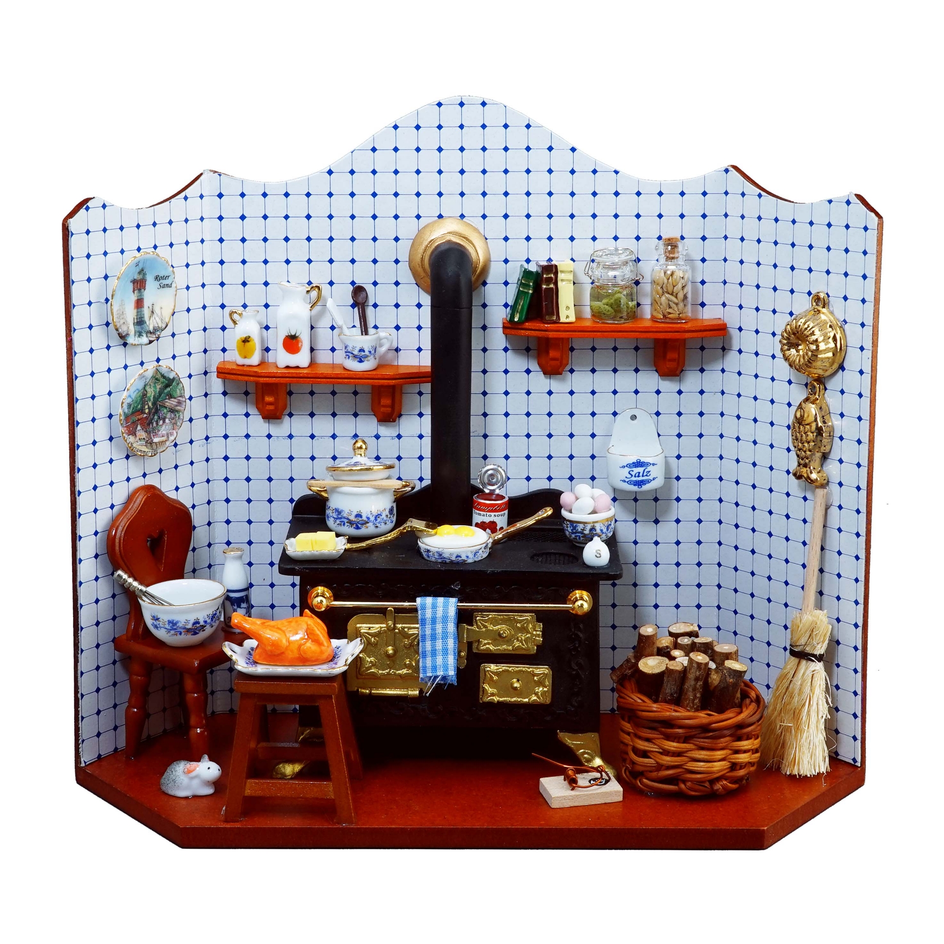 Panorama-Wandbild - Küche "Zwiebel"