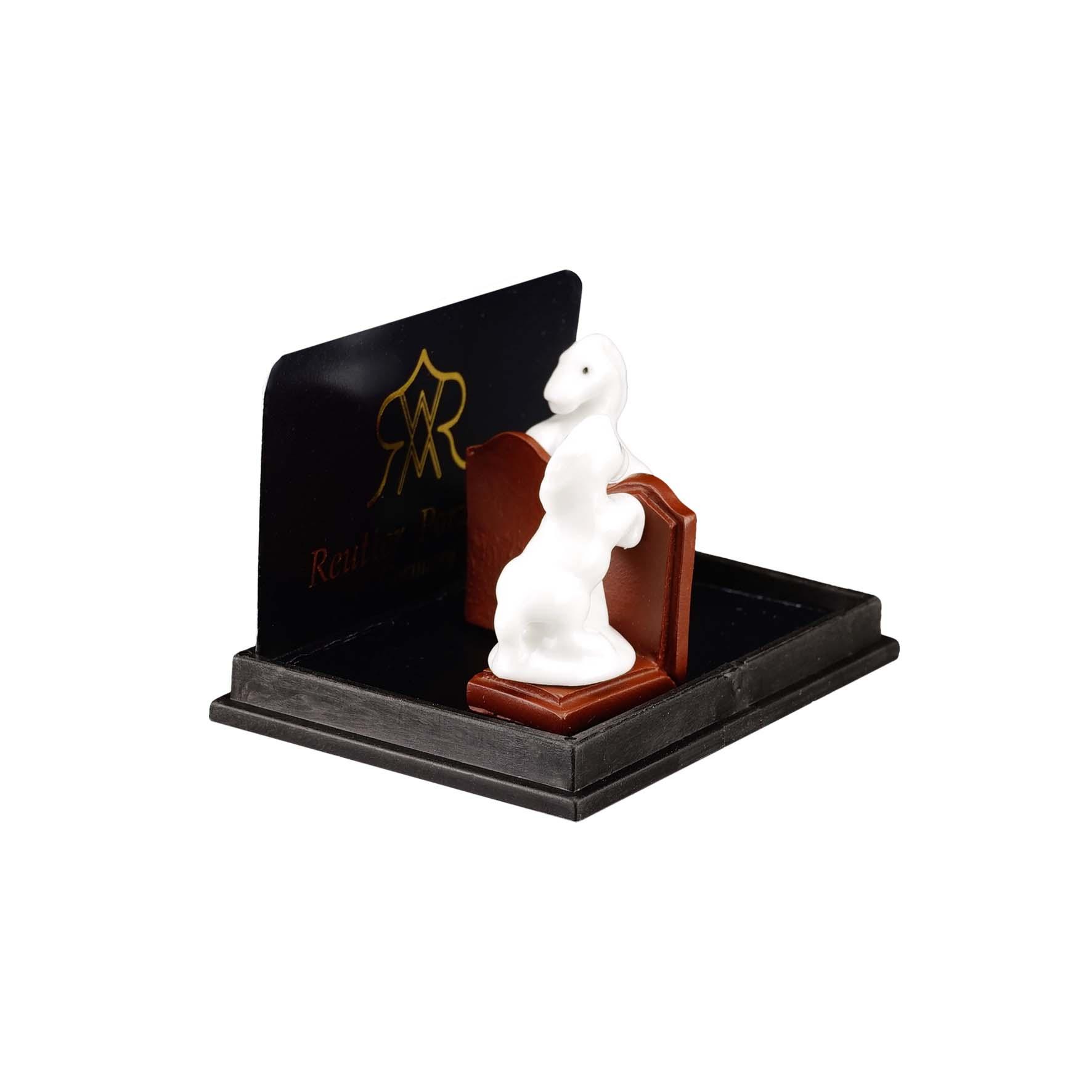 2 Buchstützen mit Pferdefiguren