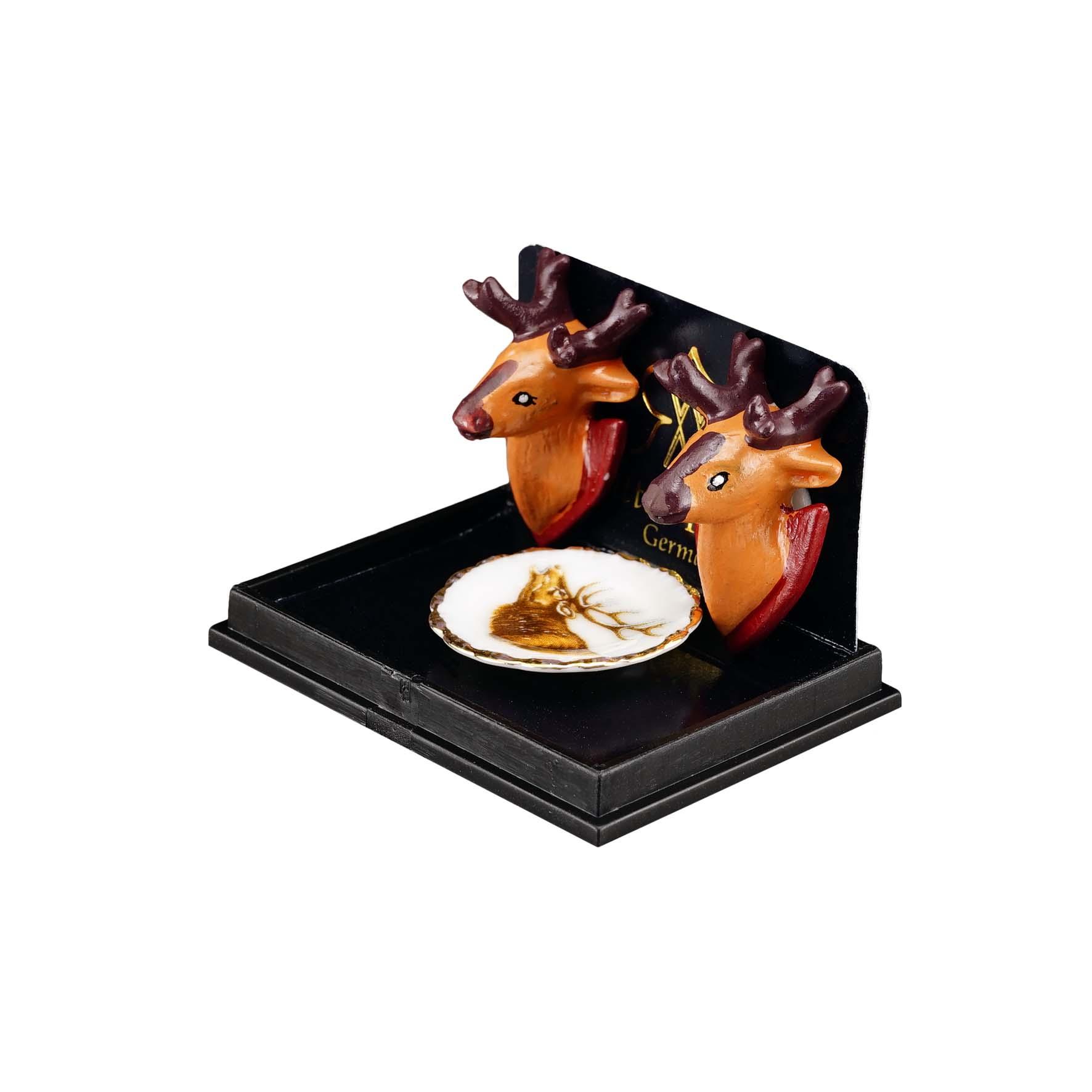 Wandschmuck Jagd mit Reh und Hirsch