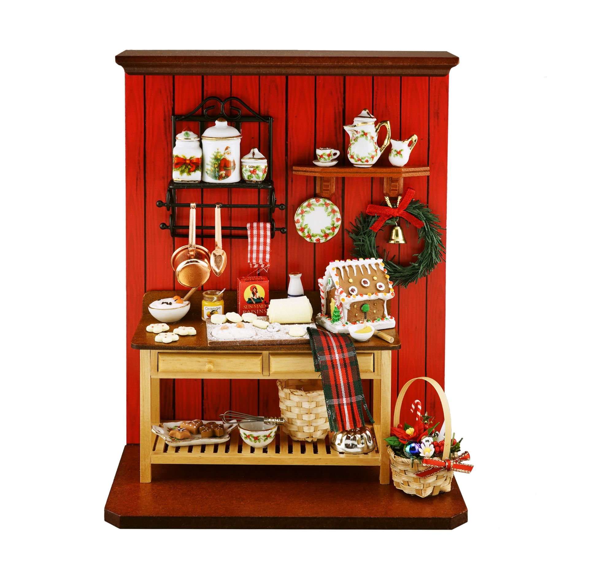 Wanddisplay Weihnachtsbäckerei