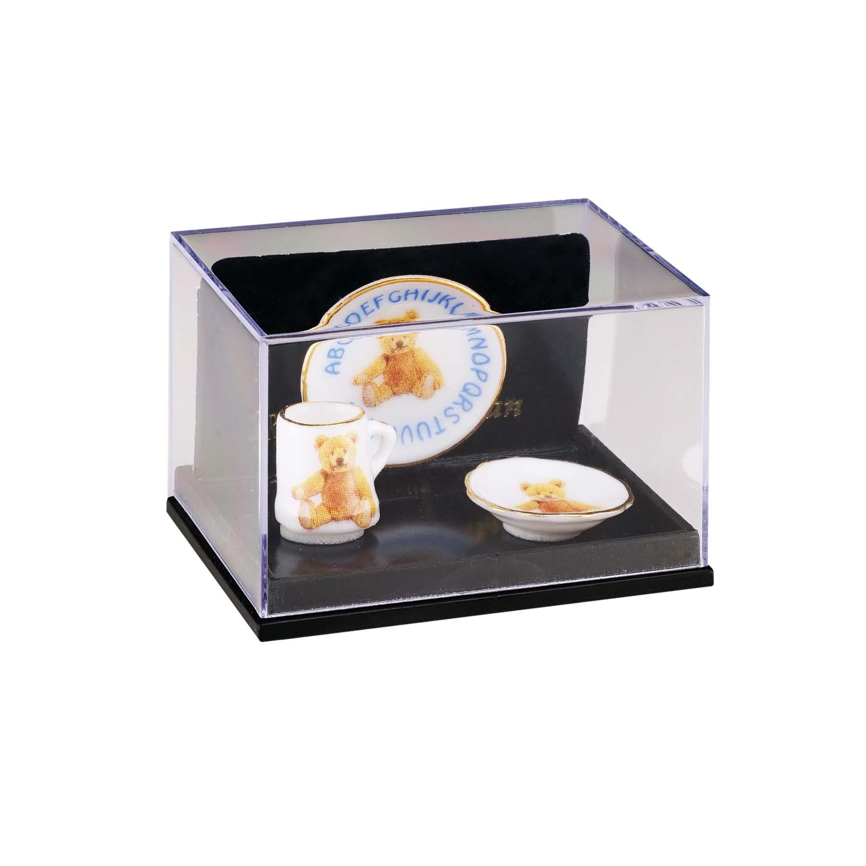 Mini Frühstücksset - Dekor Teddy ABC