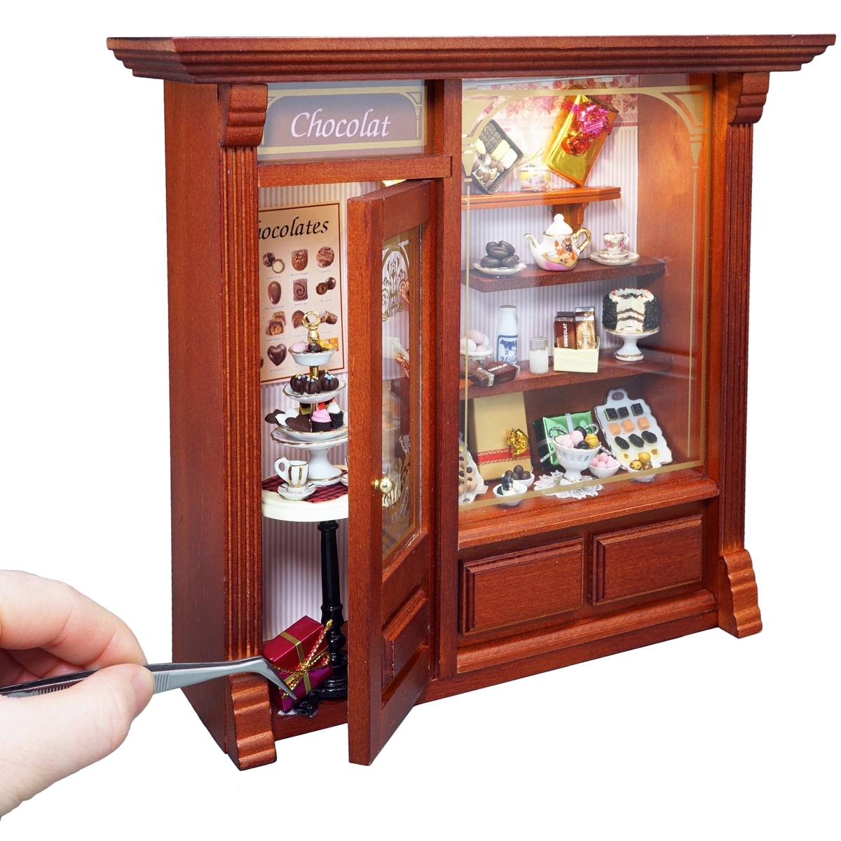 Chocolatier mit Beleuchtung