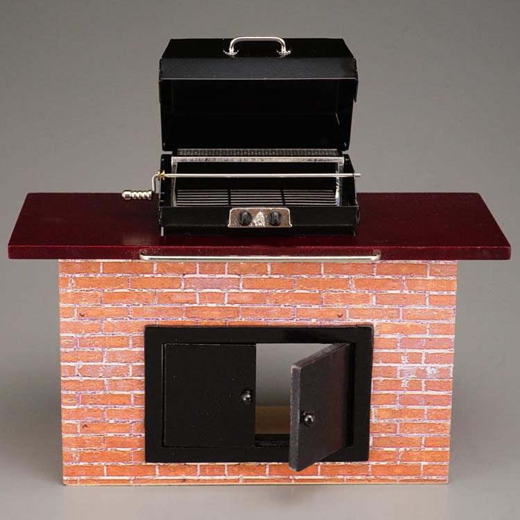 Barbecuegrill gemauert