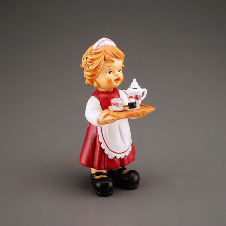Kaffeemädchen - Figur