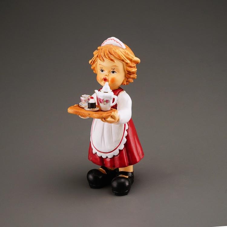 Kaffeemädchen - Figur