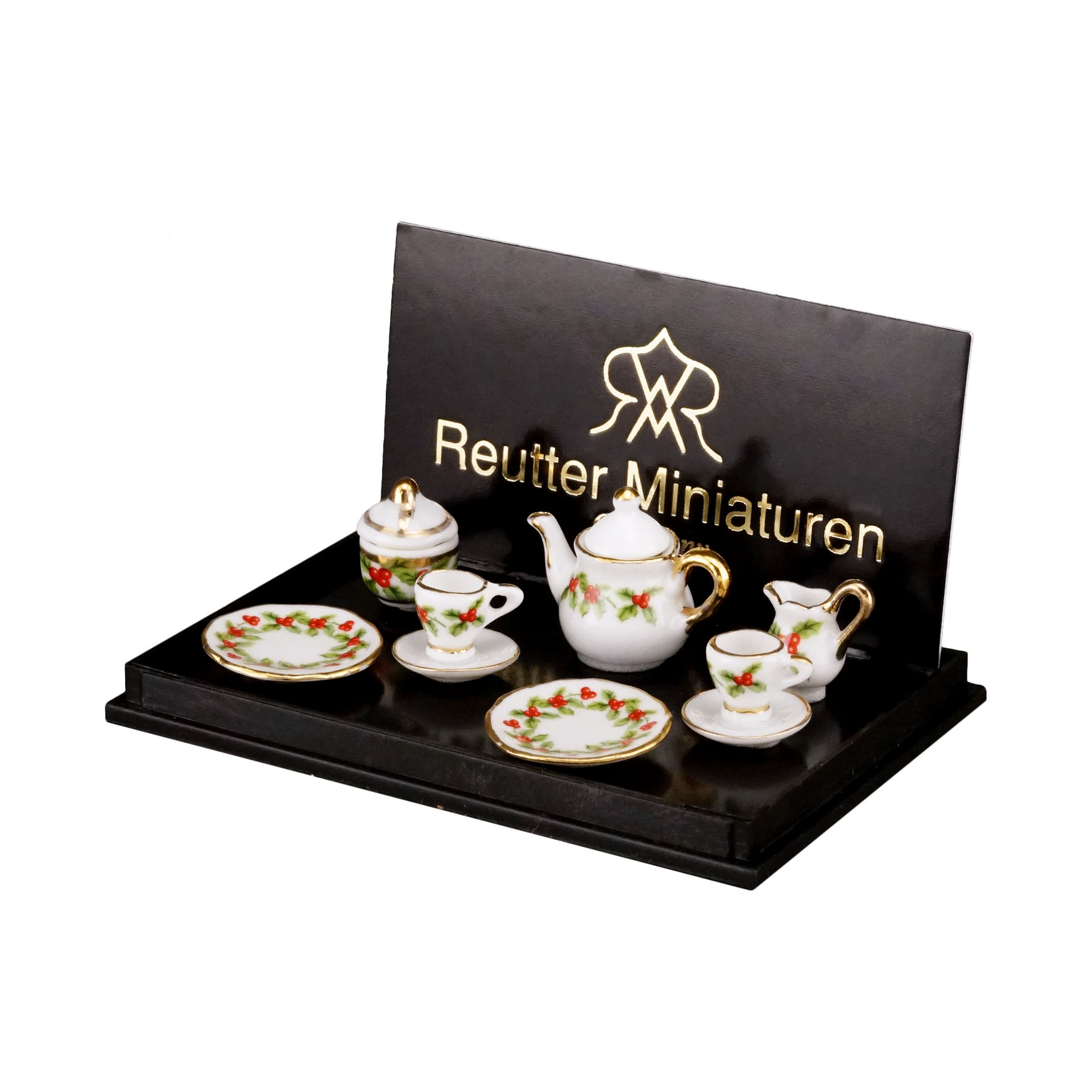 Kaffeeservice 2 Personen - Dekor "Mistelzweig"