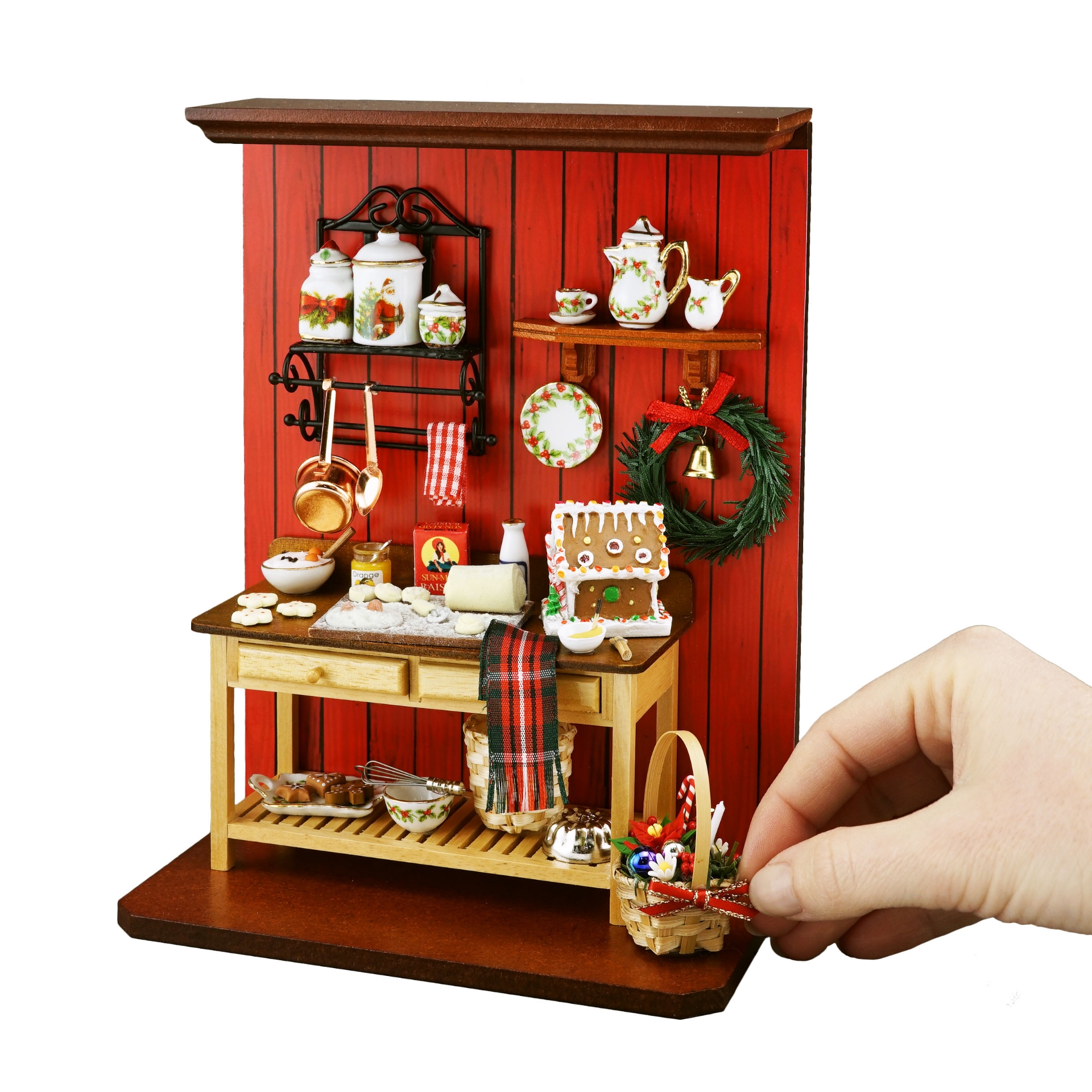 Wanddisplay Weihnachtsbäckerei